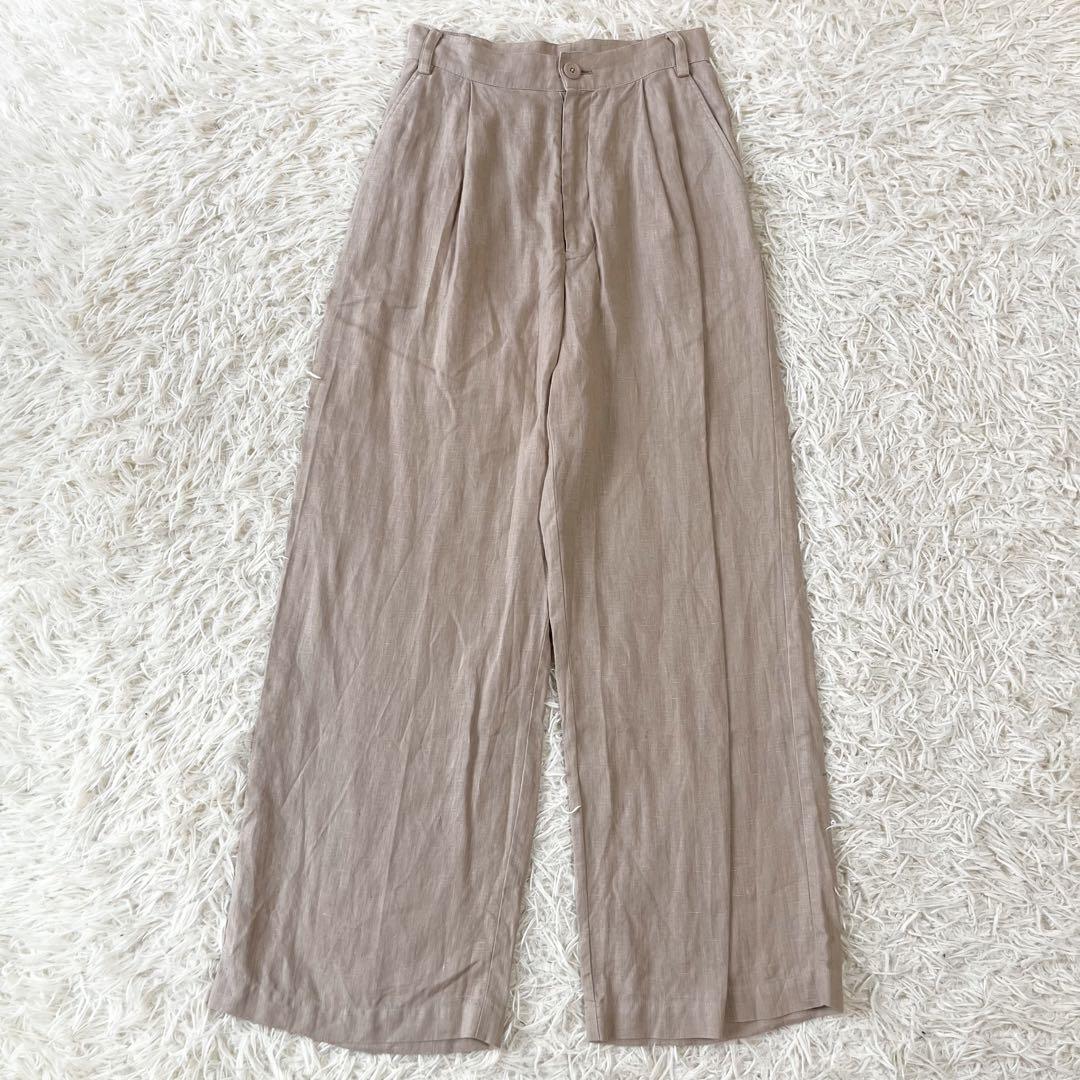 Whim Gazette ウィムガゼット　リネン　パンツ