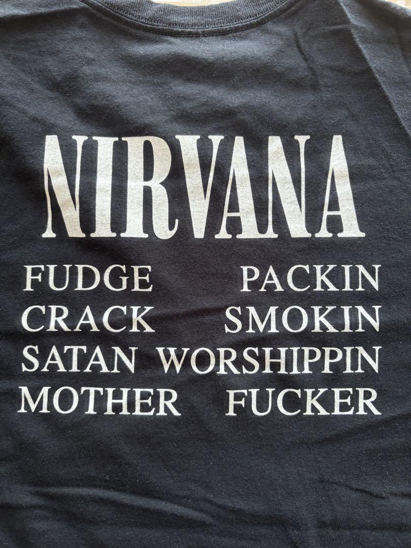 ミュージシャン NIRVANA Y2K 2003 VESTIBULE GLDAN XL NIRVANA Y2K NECK RIB CUT FITS XL 1791 - メルカリ