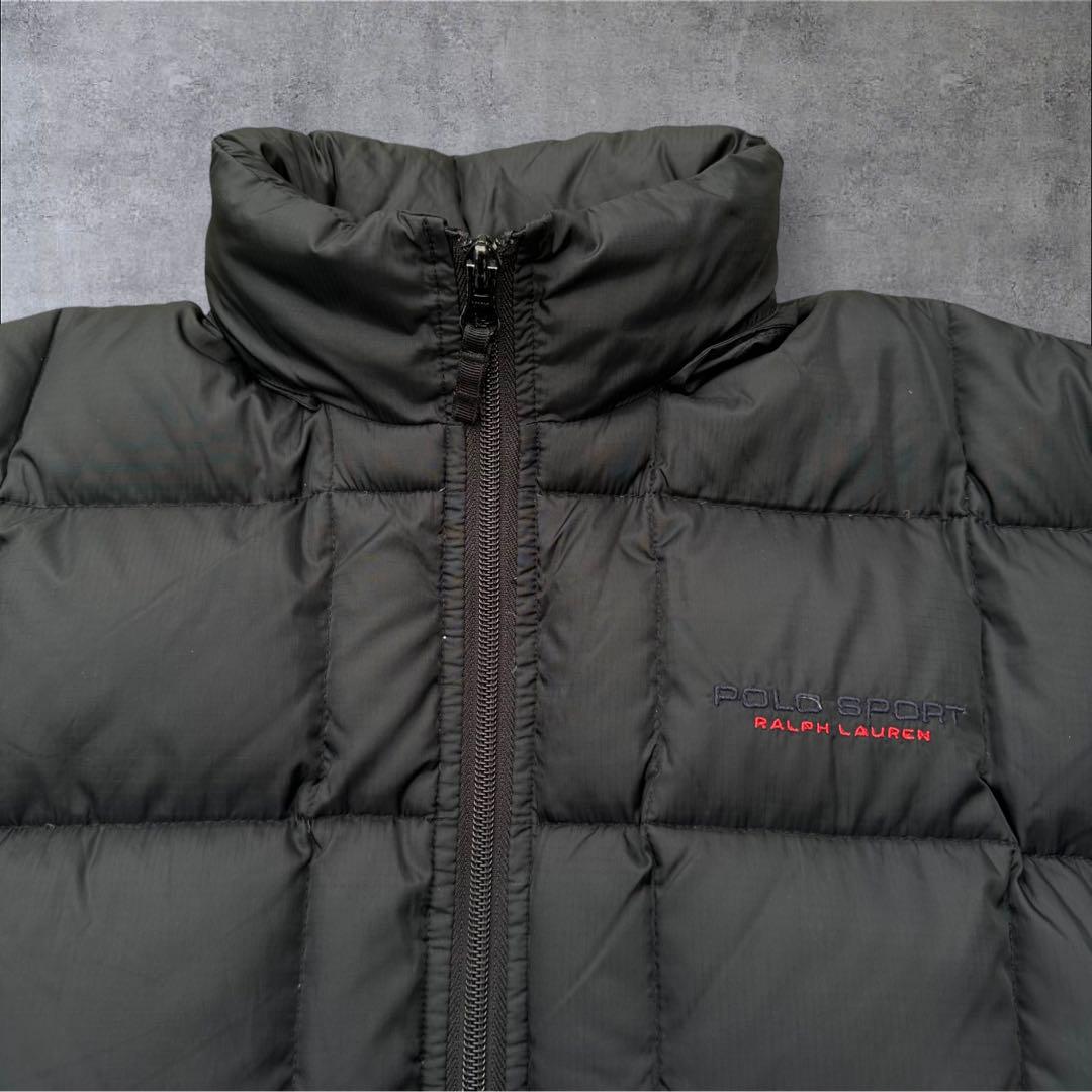 ポロ ラルフローレン 90s ビンテージ ウエスタン ダウンジャケット Polo POLO SPORT 90s ビンテージ ダウンジャケット ポロスポーツ ラルフ