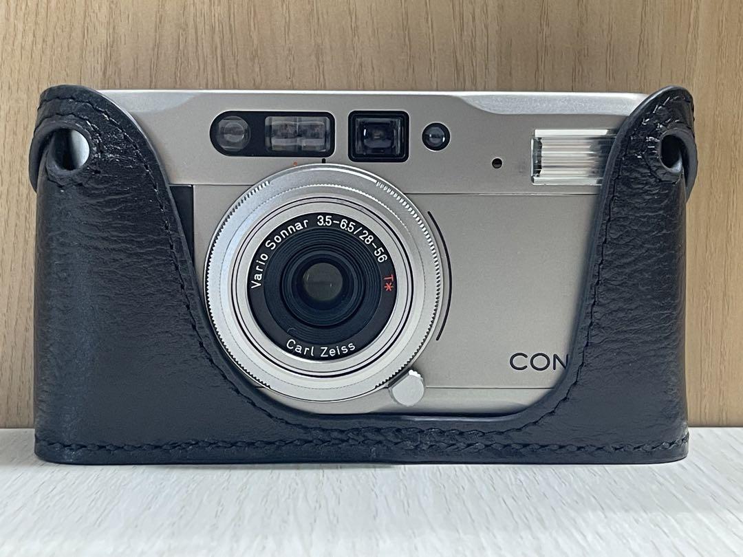新品 本革 カメラケース CONTAX コンタックス TVS 用