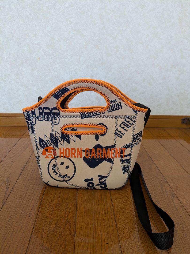 美品 ] ホーンガーメント カートバッグ ワッペン 2WAY ゴルフ