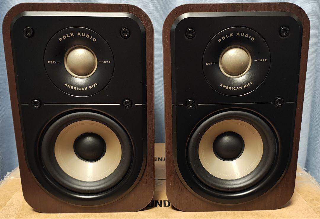 【ほぼ未使用】POLK AUDIO ES10 ブラウン