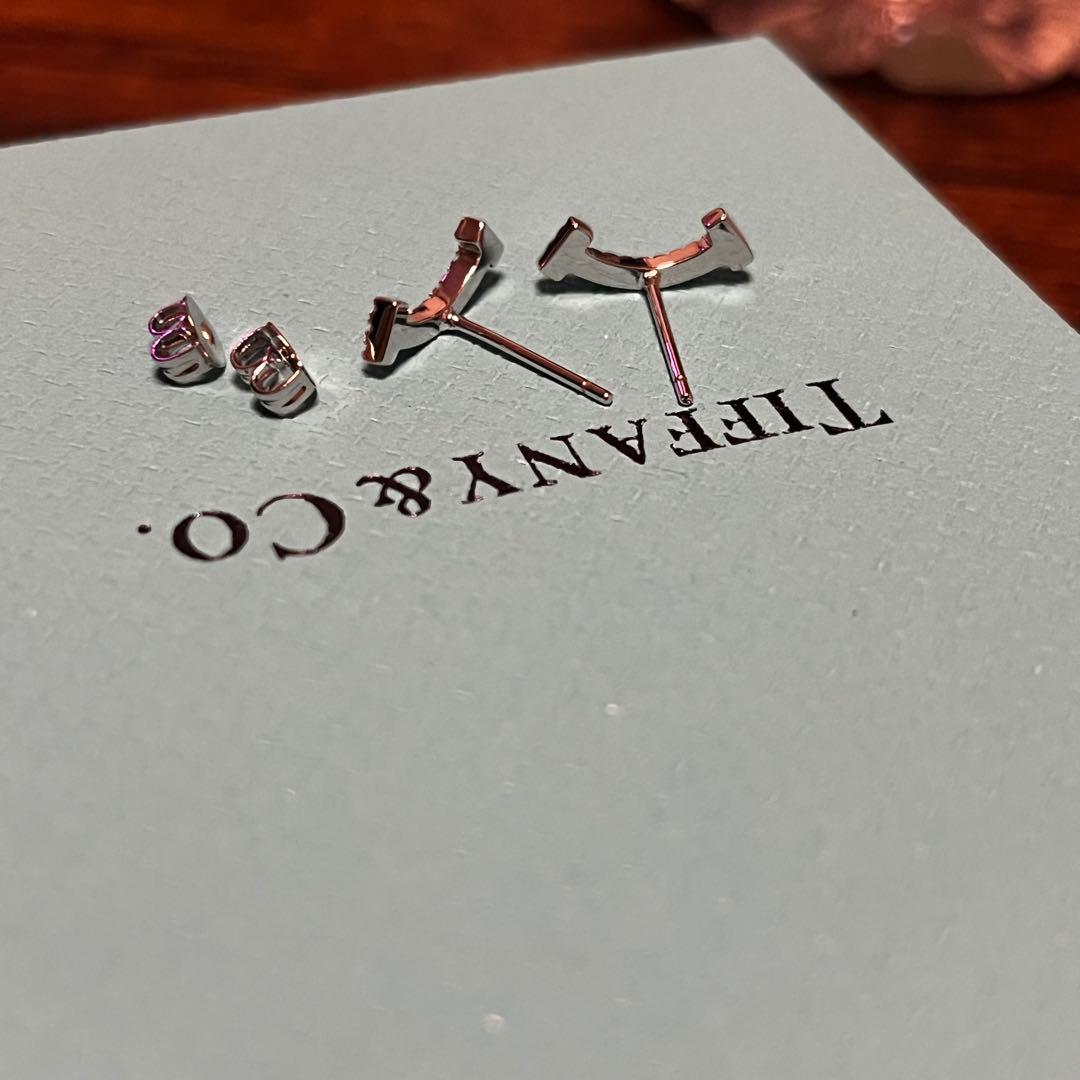 Tiffany&Co. ティファニー Tスマイル ピアス