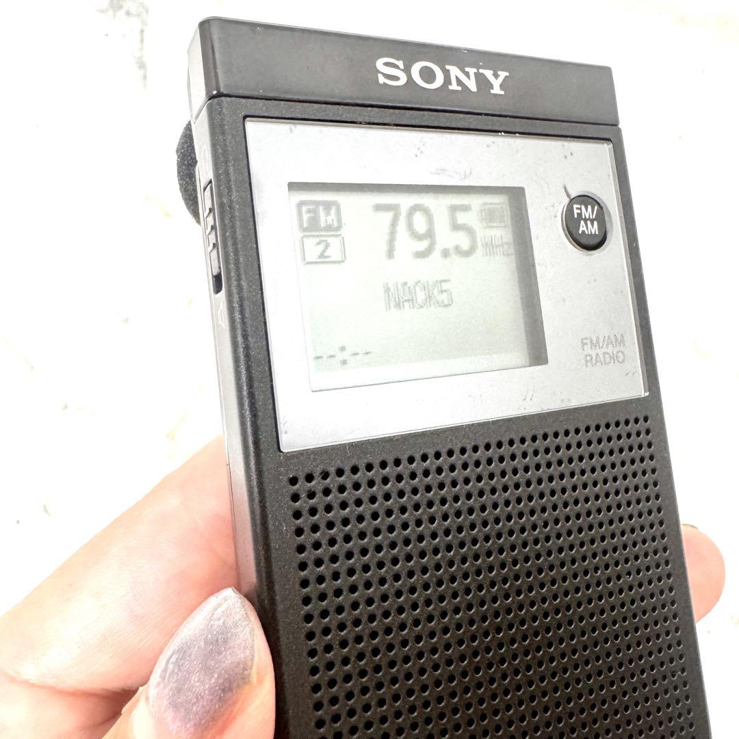 SONY ソニーポケットラジオ SRF-R356 FM/AM - メルカリ