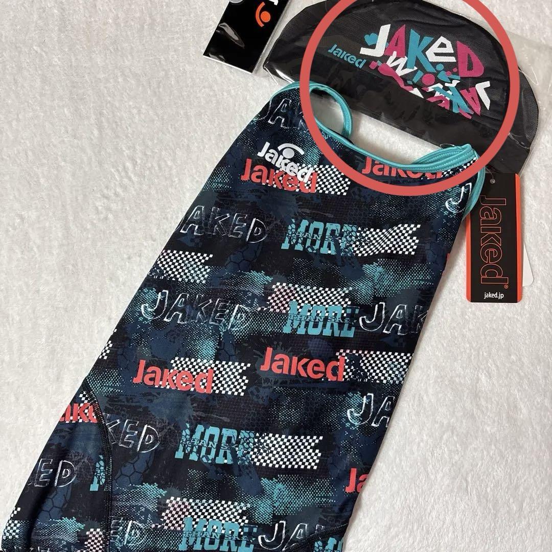 キャップ付　新品　レディース　競泳水着　ジャケッド　Mサイズ　練習用　二重
