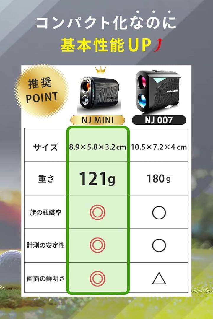 122ｇ ゴルフ距離測定器