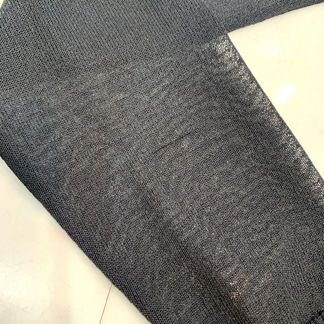 FENDI シースルー アンサンブル ファー付き ブラック size40