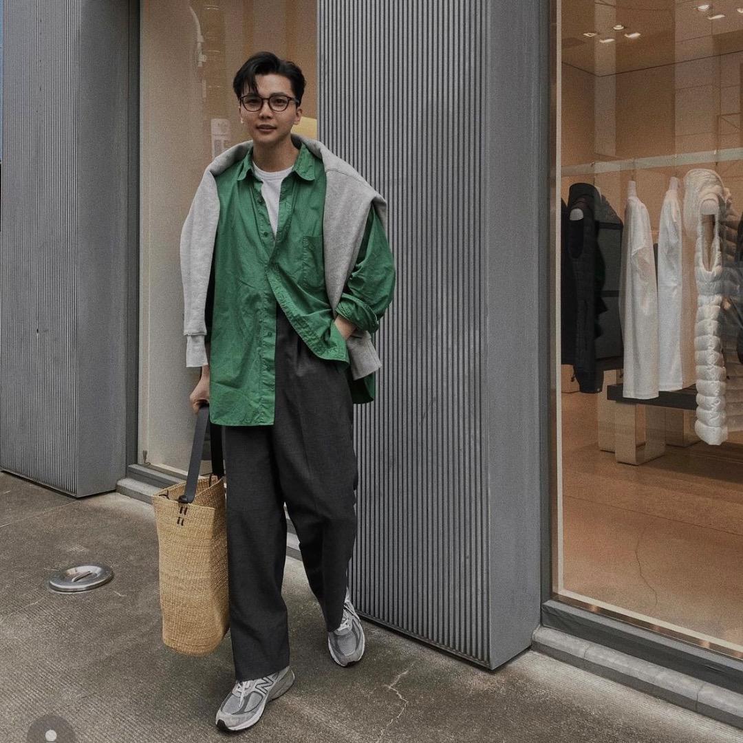 plage ピースダイバイオシャツ shun koyama着用 グリーン 人気