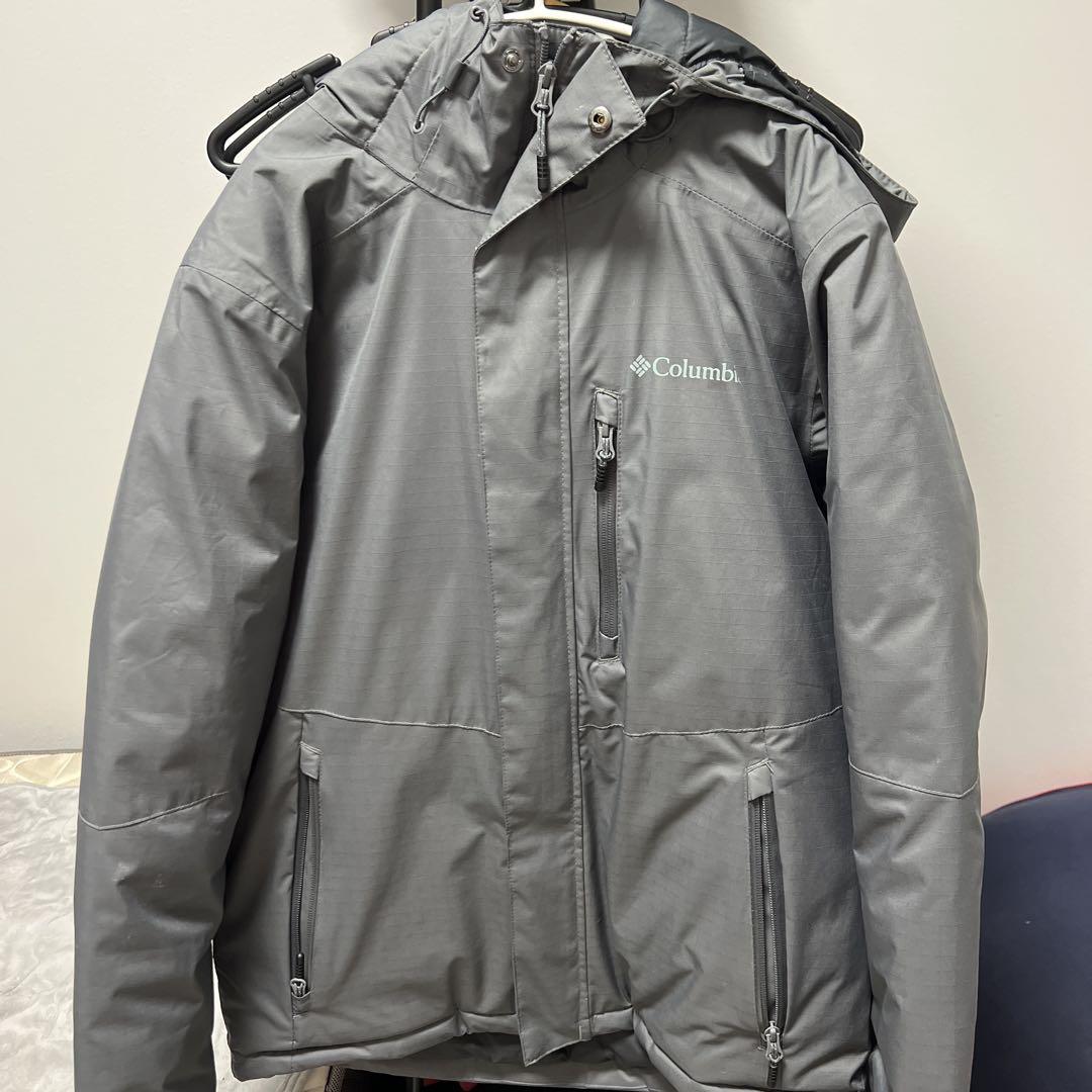 Columbia ダウンジャケット M グレー