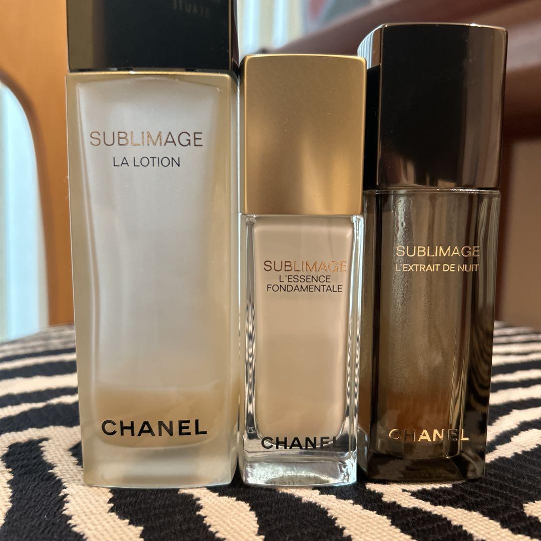 シャネル　SABLIMAGE 化粧水、美容液、夜用美容液　3本セット