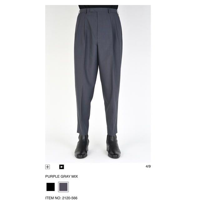 パンツ LAD MUSICIAN 2TUCK TAPERED WIDE SLACKS 4oePz-m96983492648 なめらかな