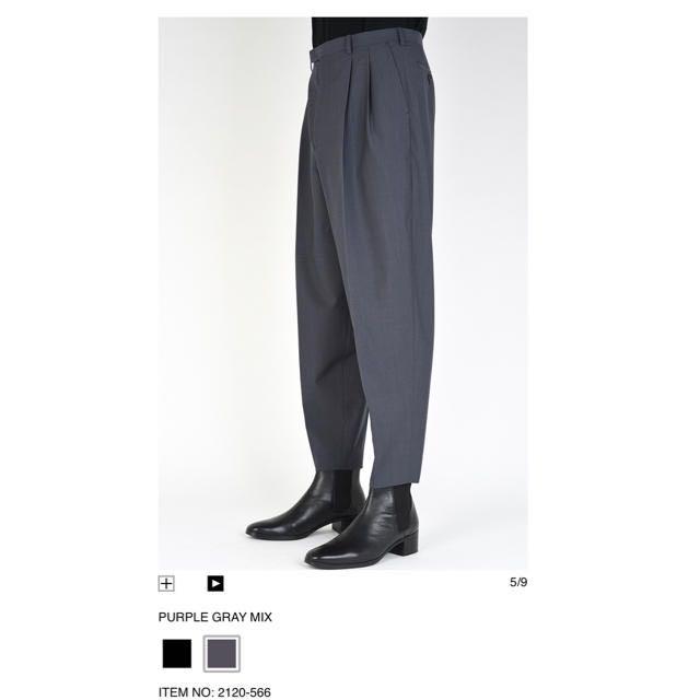 パンツ LAD MUSICIAN 2TUCK TAPERED WIDE SLACKS 4oePz-m96983492648 なめらかな
