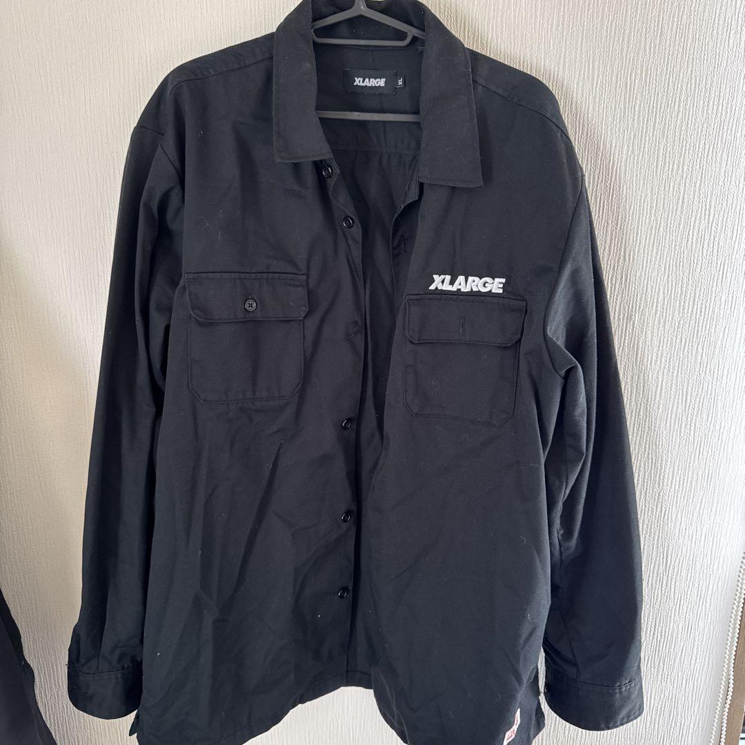 XLARGE ブラック 長袖シャツ XL 6,300円