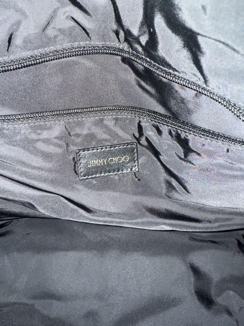 JIMMY CHOO ブラック トートバッグ