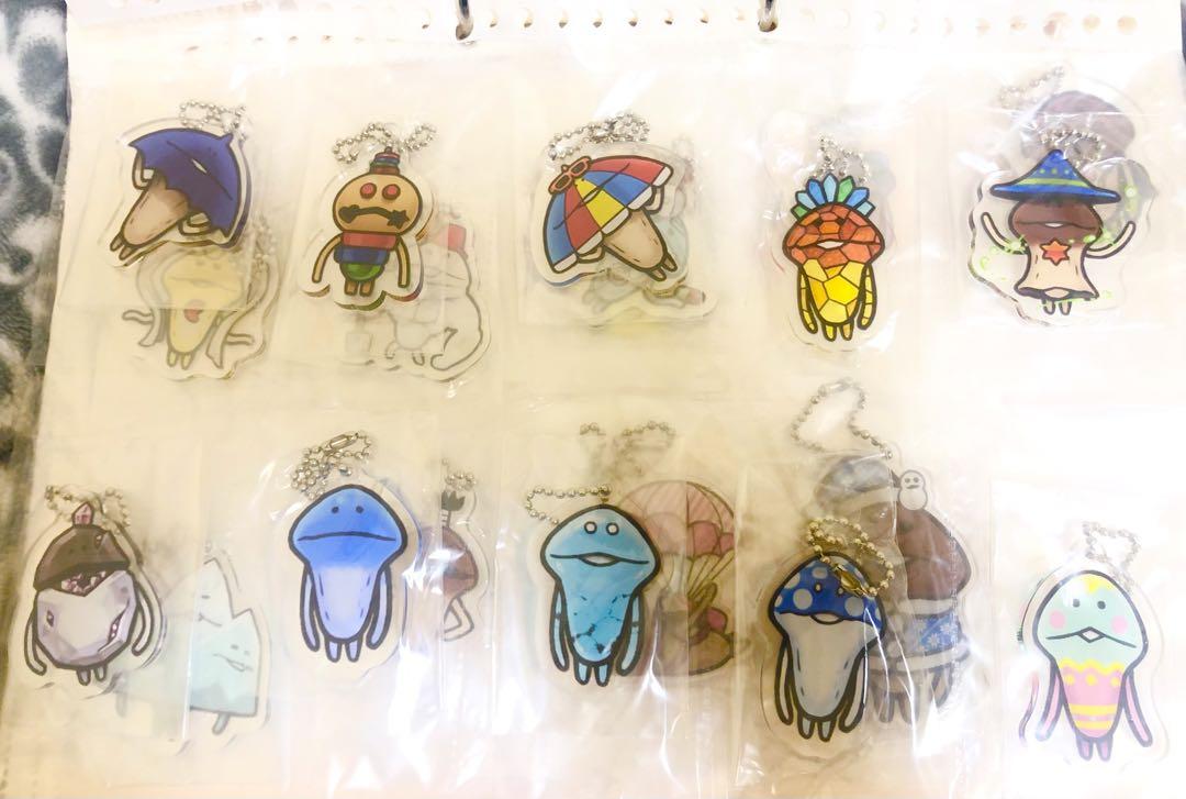 なめこ 大なめこ展 東京なめこ市場 アクキー 79個セット 限定