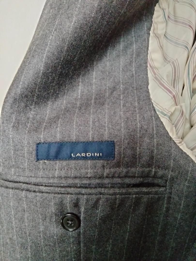 LARDINI ラルディーニ　ライトフランネルスーツ　46　イタリア製