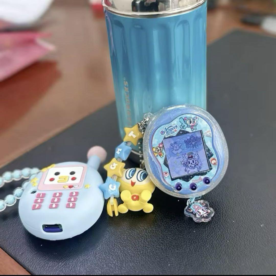 ナルミヤ　たまごっち　エンジェルブルー ナカムラくん💙🩵💙🩵 #tamagotchi #たまごっち