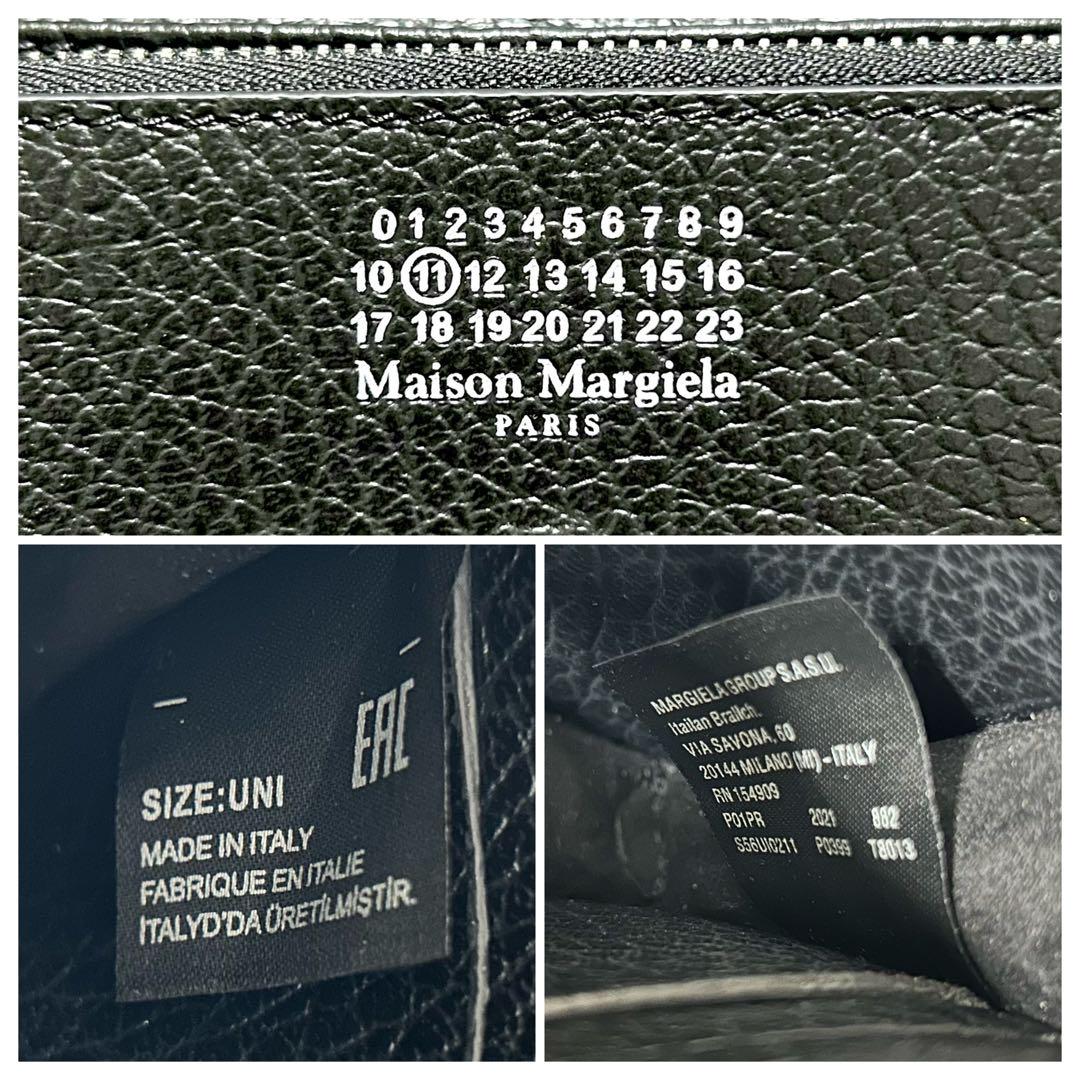未使用級✨ メゾン マルジェラ チェーンウォレット ショルダーバッグ ステッチ