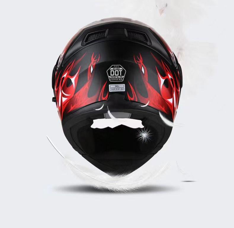 新品出荷 バイクヘルメット フルフェイス シールド付きダブルシールド 新品出荷 バイクヘルメット フルフェイス シールド付きダブルシールド