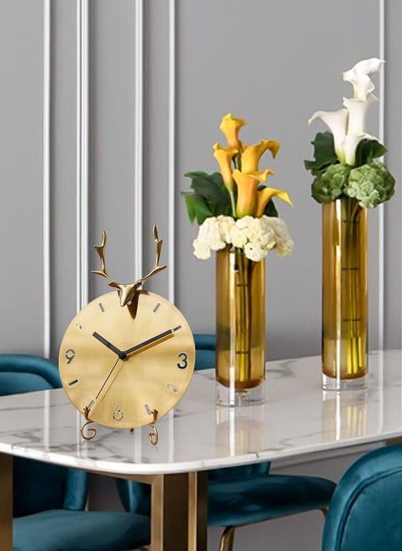 アメリカ式時計 置時計 オフィス 応接間 しか置物 | www.lenzpartner.de