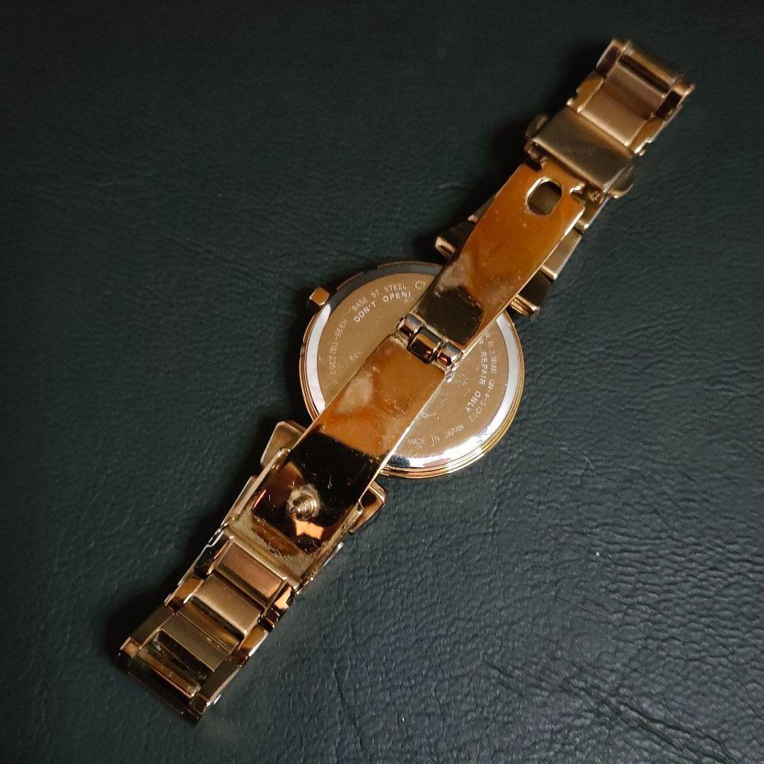 美品　CITIZEN　シチズン　XC　ピンク ゴールド　レディース　腕時計