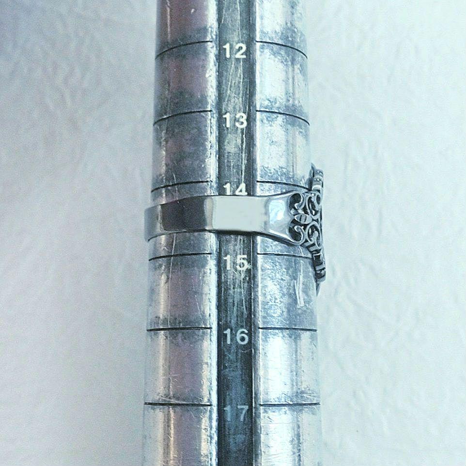 K10 レースモチーフ メタリックカラー リング