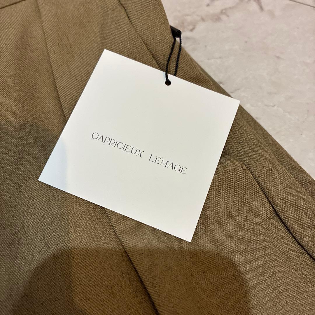 CAPRICIEUX LE MAGE カプリシュレマージュ2タックワイドパンツS CAPRICIEUX LE MAGE DECORATOM_COM_BR