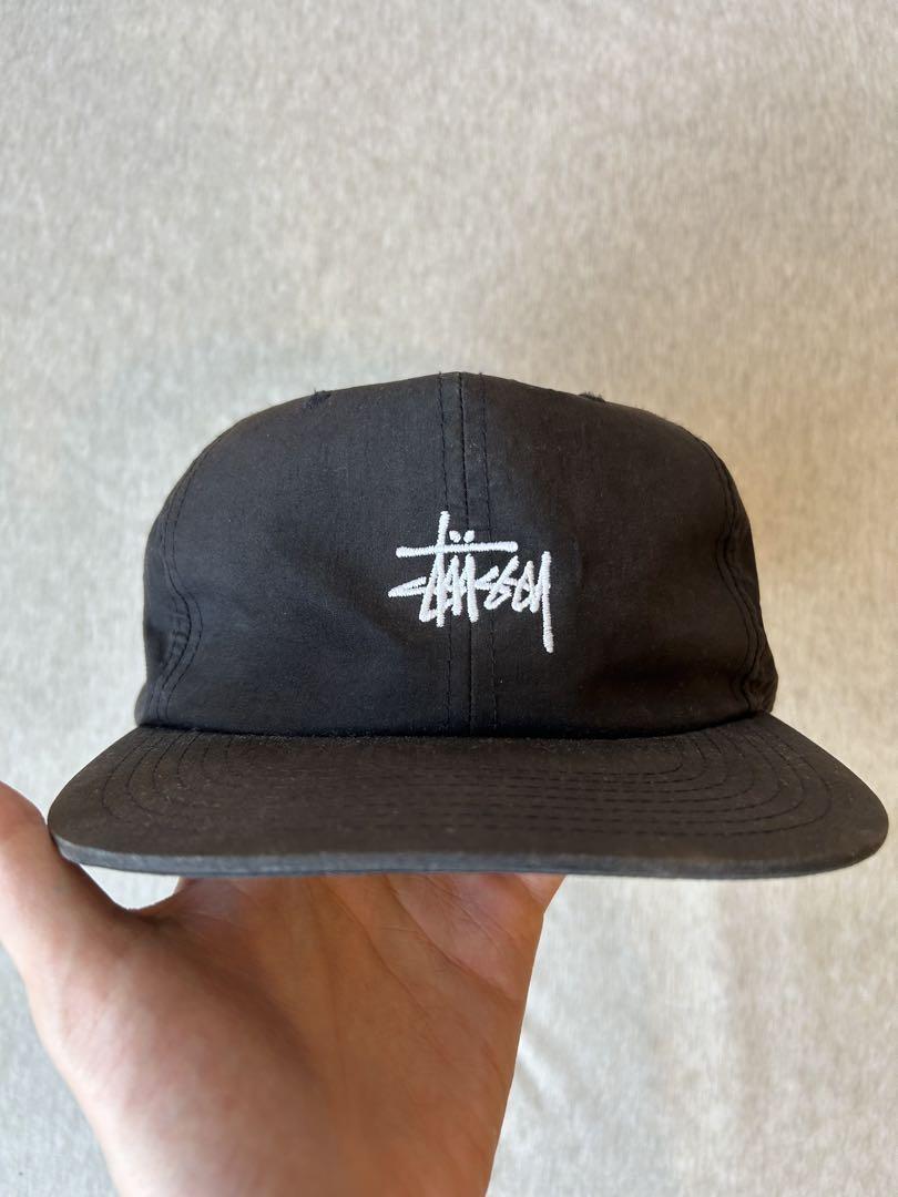 Stussy 黒 コットンキャップ フリーサイズ