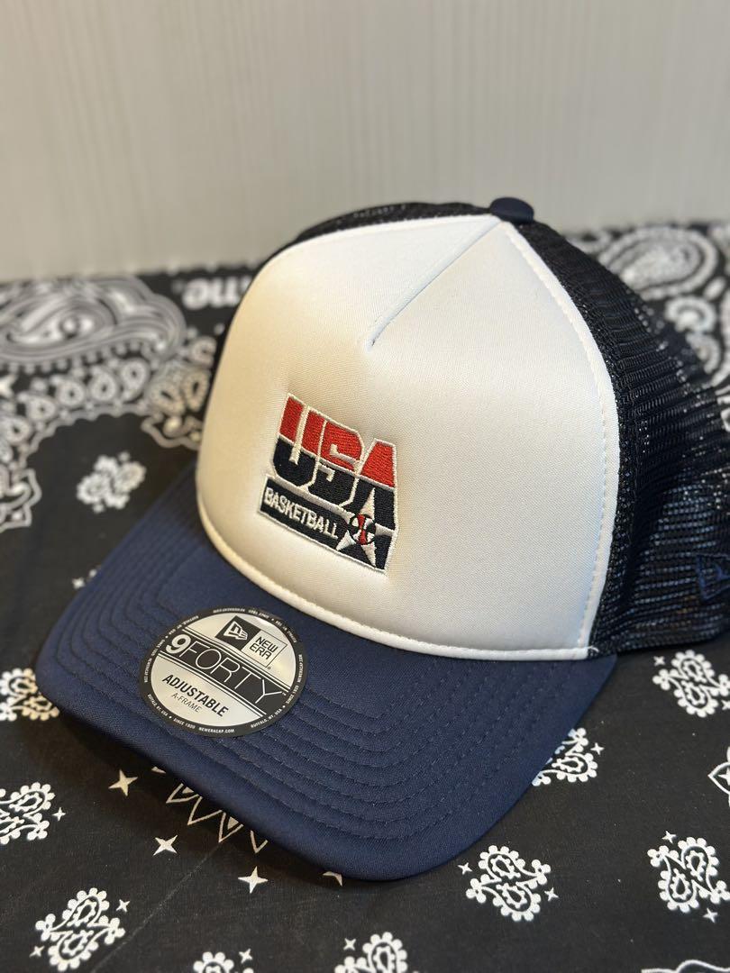 帽子 Kith New Era USA Basketball Trucker Hat