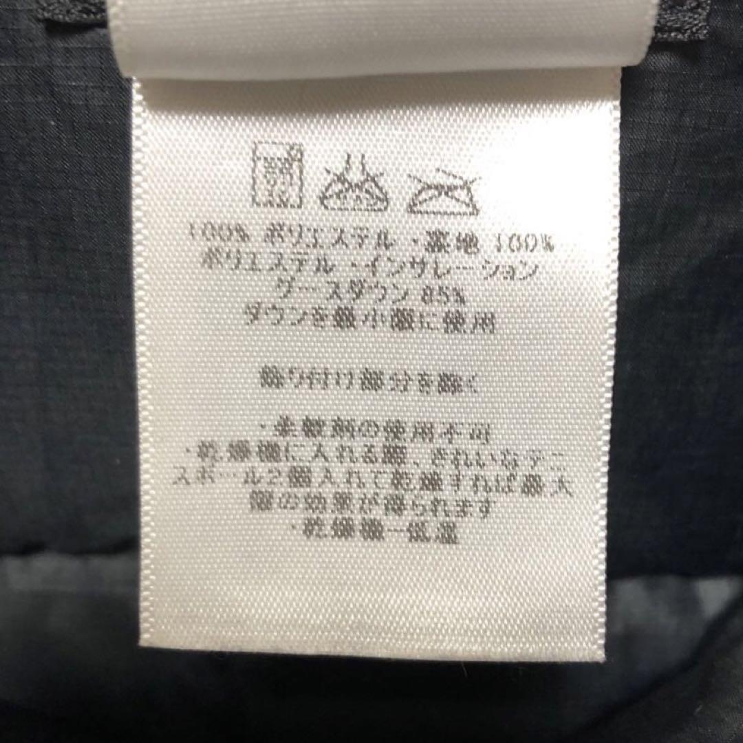 patagonia パタゴニア ダウンベスト プリントワッペンロゴ ブラック