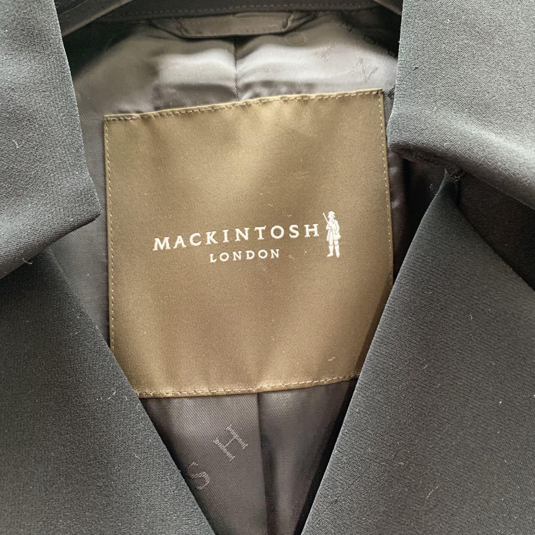 美品♡ マッキントッシュ トレンチコート スプリングコート ブラック 36
