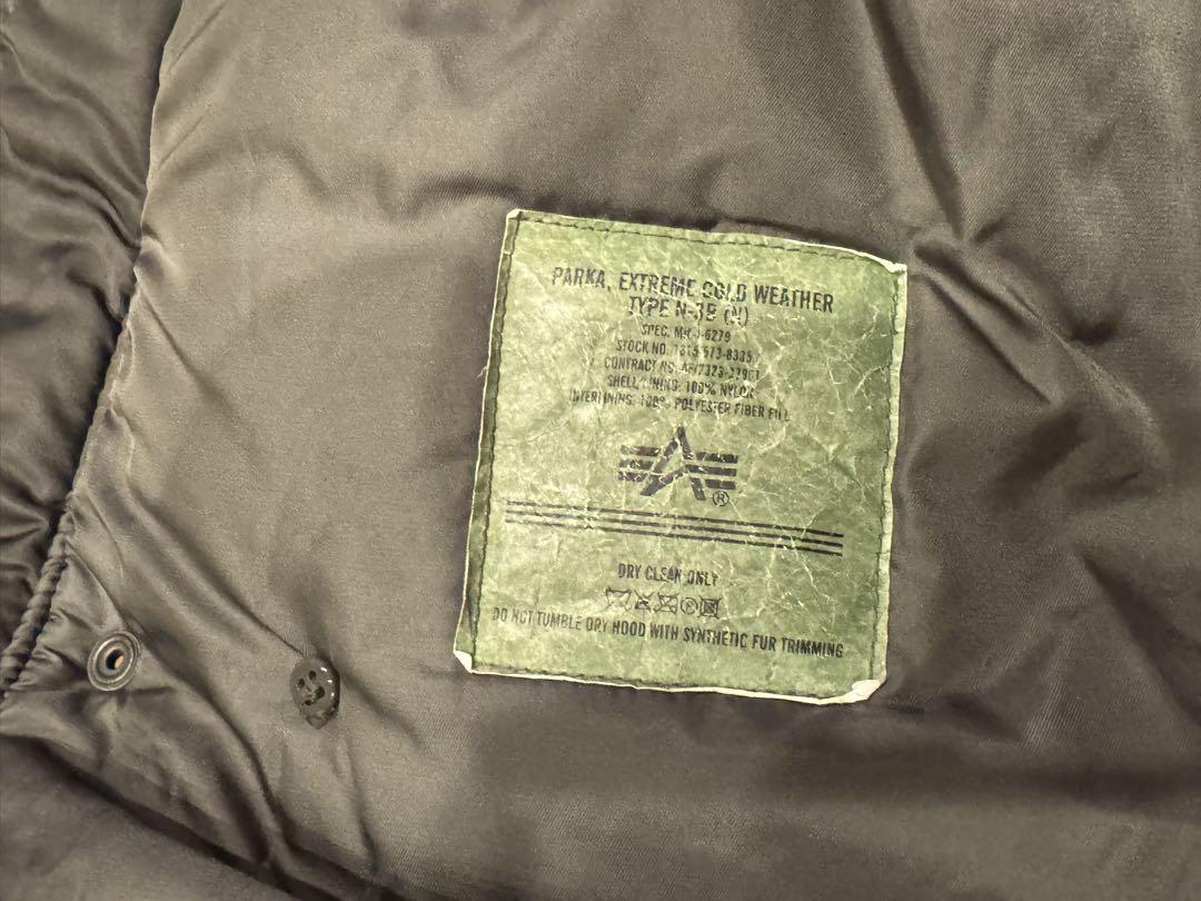 ALPHA INDUSTRIES アルファインダストリーズ N-3B L
