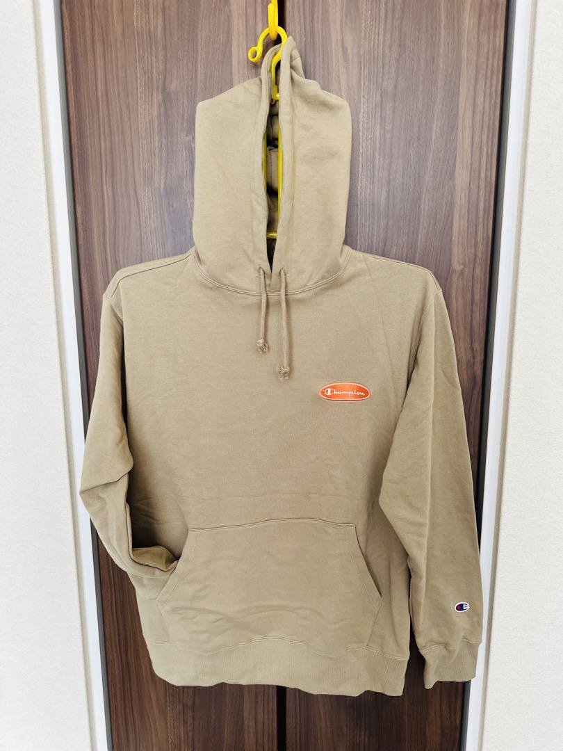 Champion ベージュ パーカー　チャンピオン　未使用品