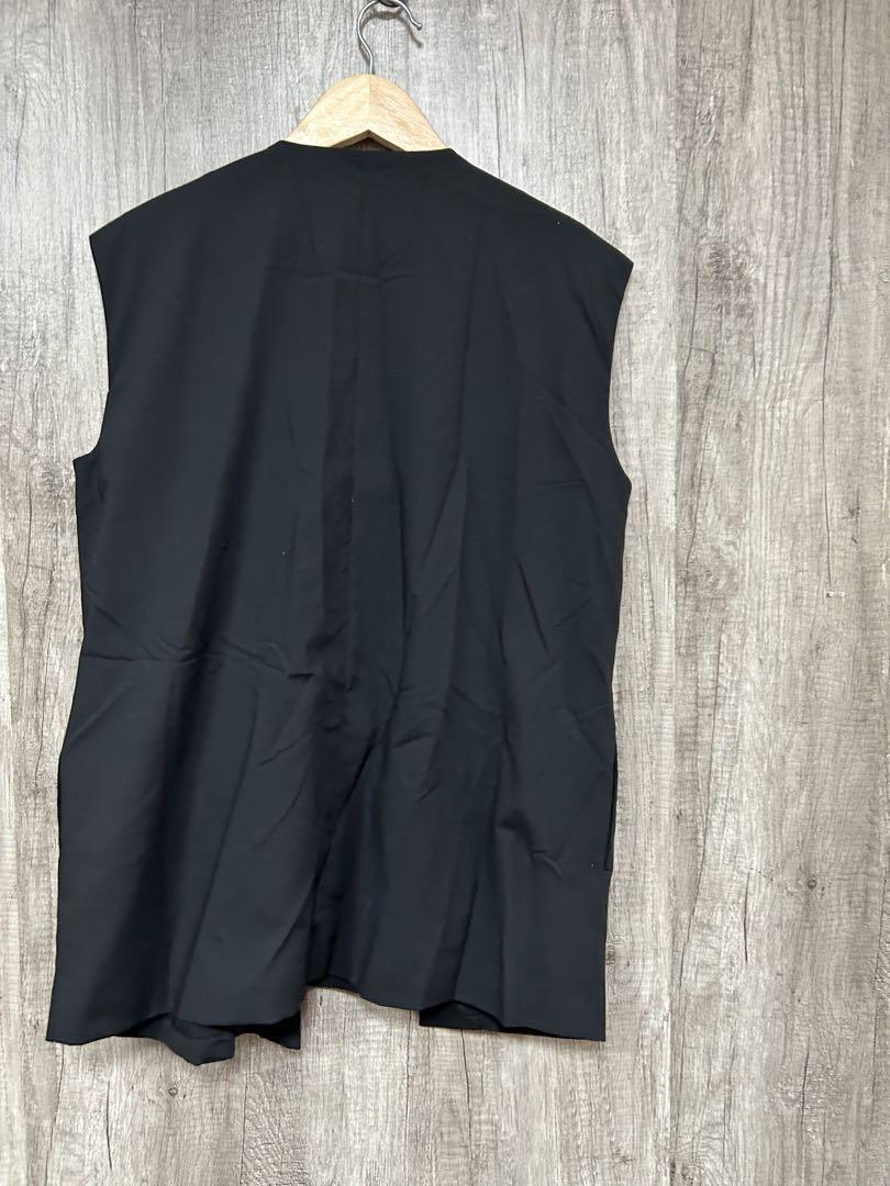RIMARK リムアーク Front tuck box vest ベスト 黒 - メルカリ
