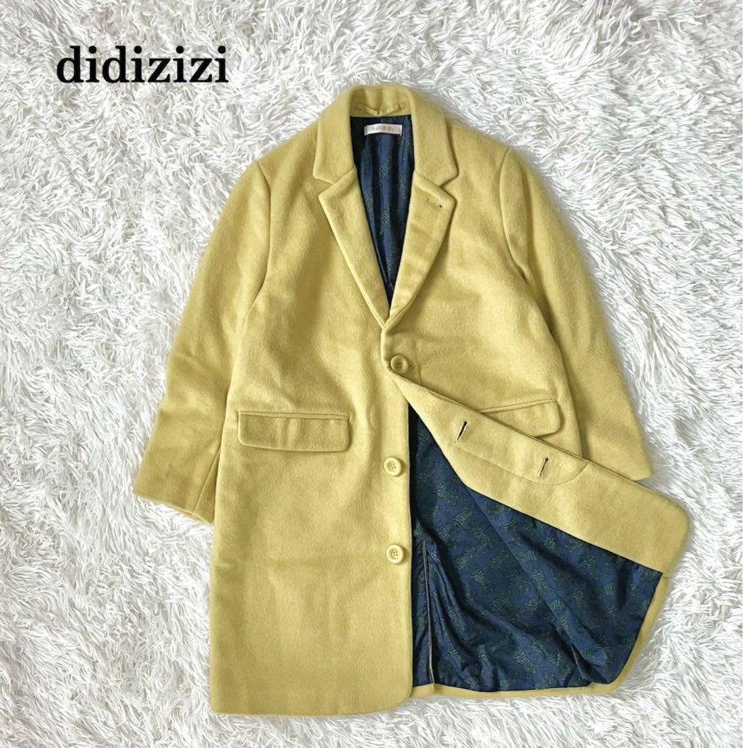 ZARA メンズ コート チェスターコート 辛子色 マスタード