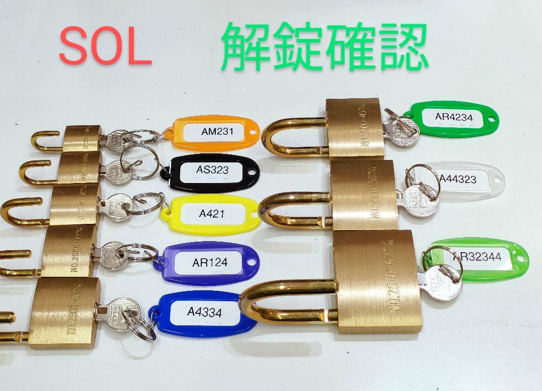 合鍵29本セット，ALPHA、SOL、AGE，南京錠，アルファ、ソル