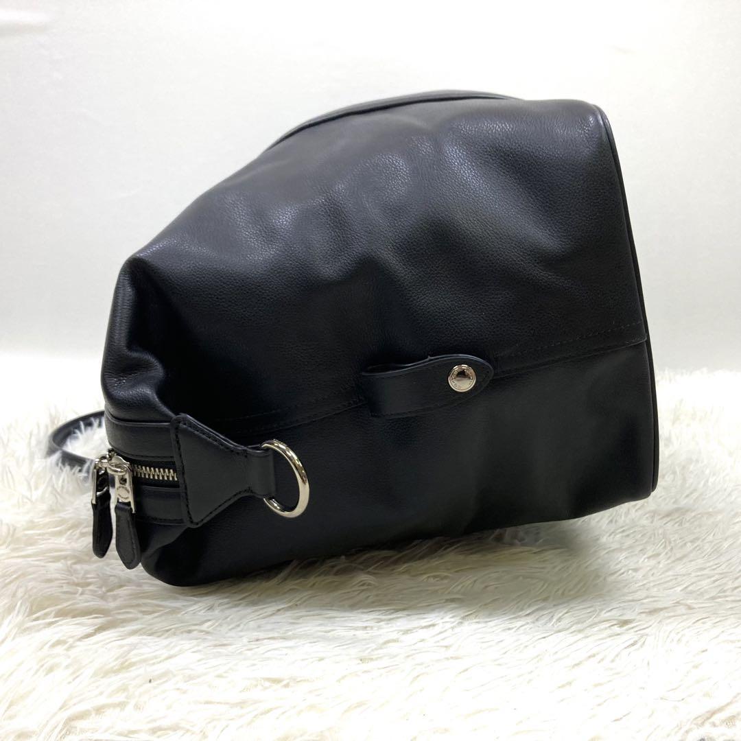 極美品✨ コーチ ボストンバッグ ブラック レザー F54765 メンズ 大容量 画像5