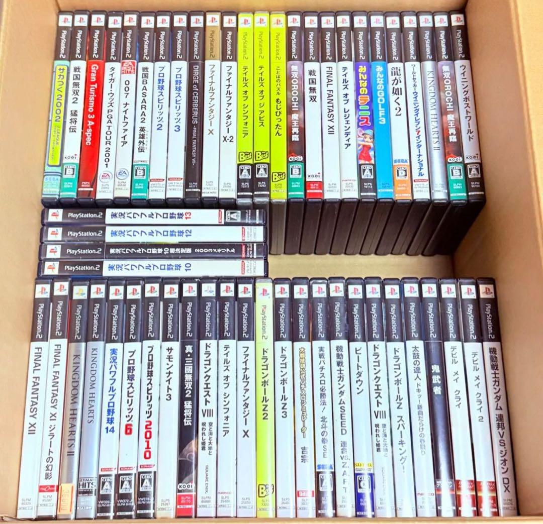 PlayStation2 ソフト大量まとめ売り 98本セット - メルカリ