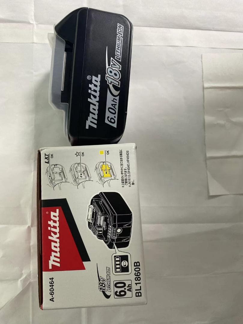 マキタ 18V 6.0Ah バッテリマキタ　2セット