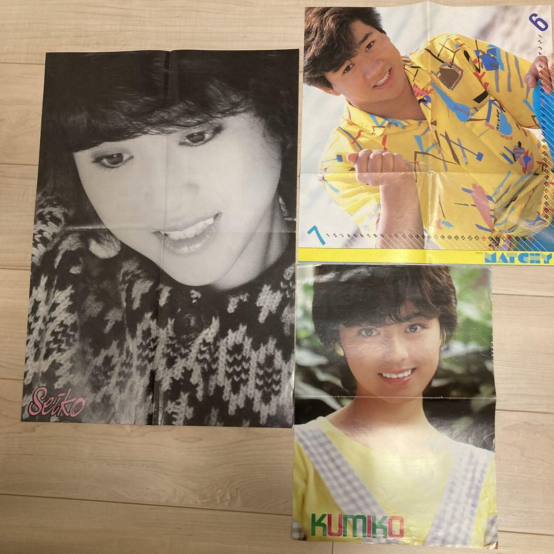 松田聖子 ポスター maxell