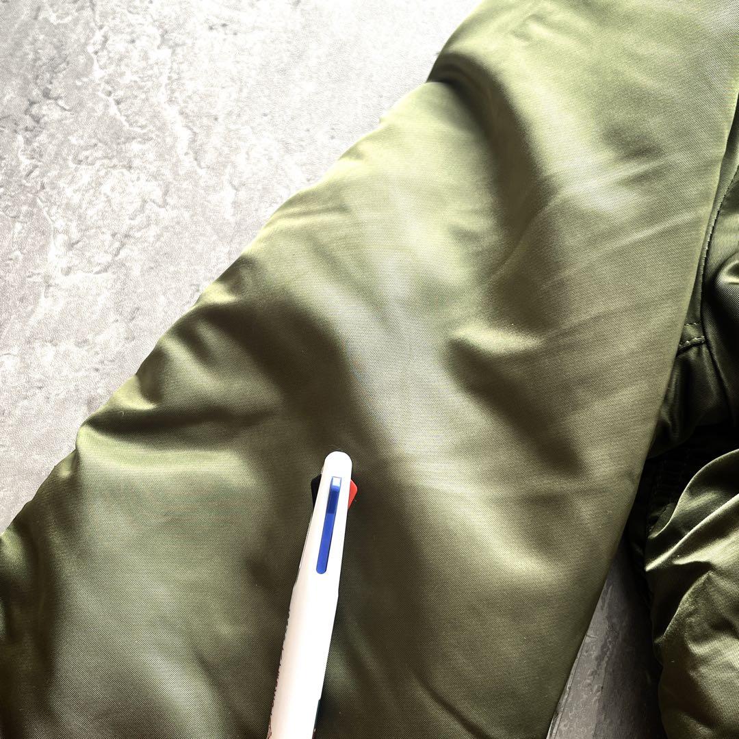 ALPHA MA-1 リバーシブルflight jacket ミリタリー　y2k