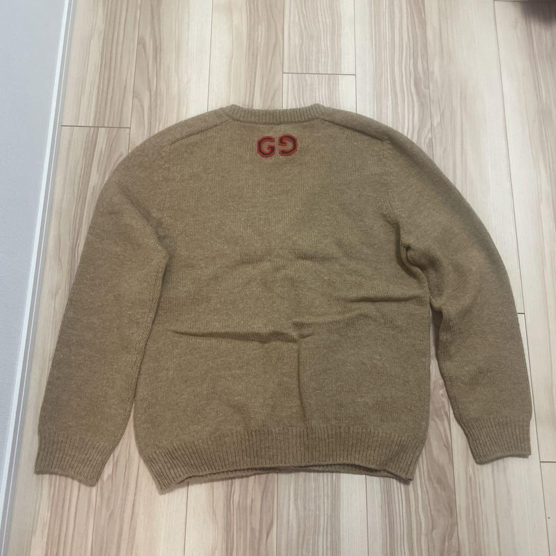 GUCCI ベージュ カーディガン