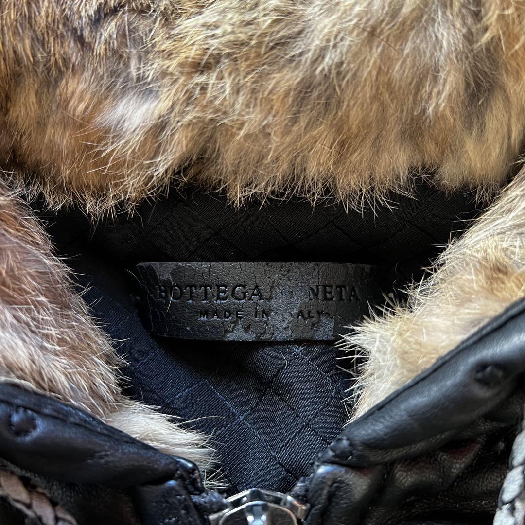 ジャケット・アウター Bottega Venneta Leather Zip Hoodie