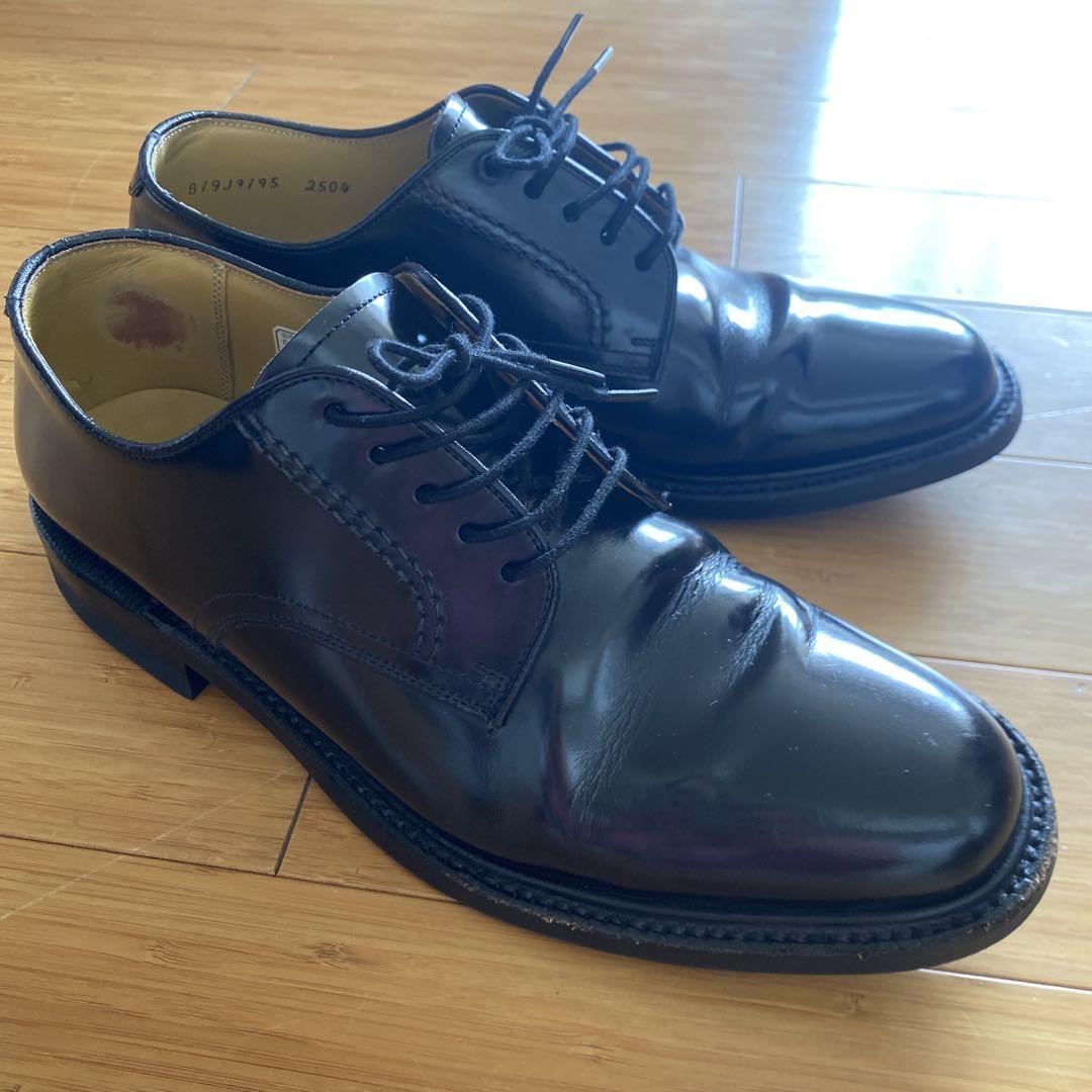 超美品❗️REGAL2504 ブラック レースアップシューズ