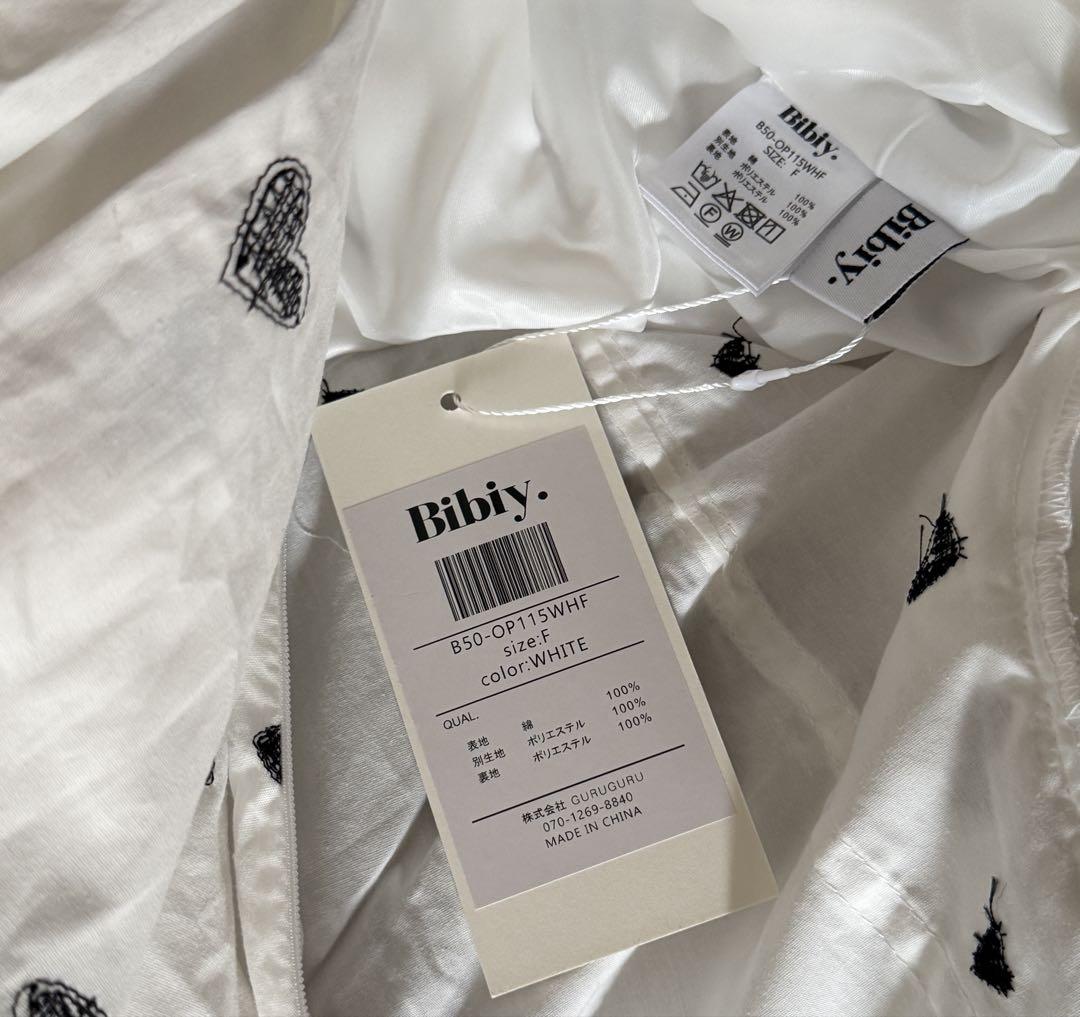 【即日発送】bibiy. EMILY HEART DRESS ワンピース