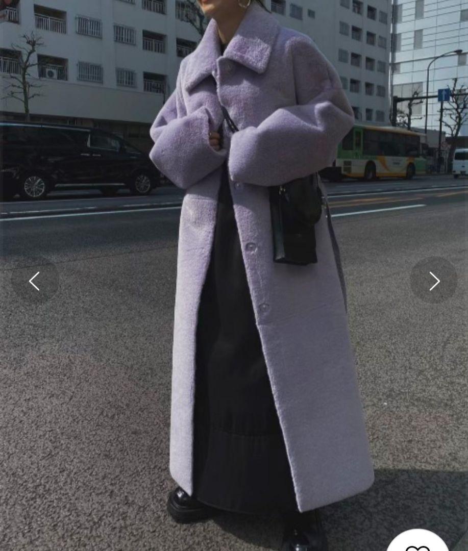 AMERI MANY WAY FAKE BOA COAT 美品