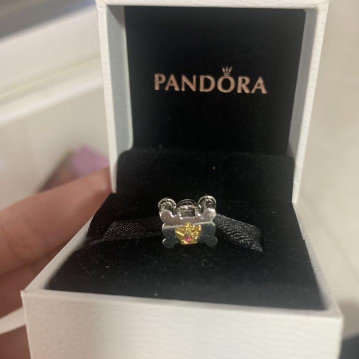 パンドラ　castle and crown charm 14k チャーム