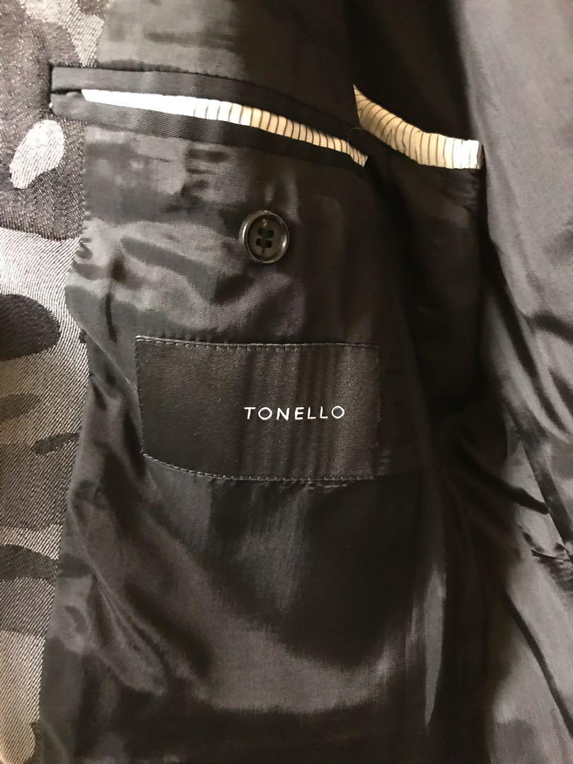 最終値下げ❗️TONELLO カモフラ柄タキシードセットアップ p5sRI-m97026942491 最新品