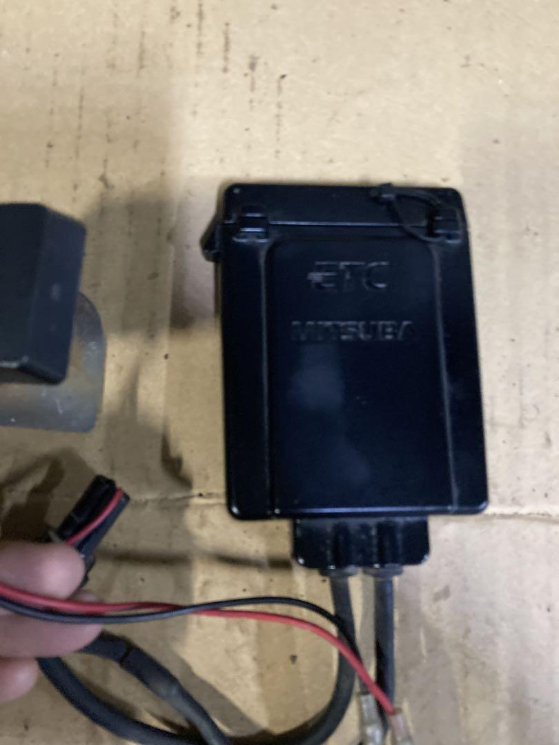 美品 BE-31 セットアップ済 動作確認済　バイク用ETC 3 ステー付