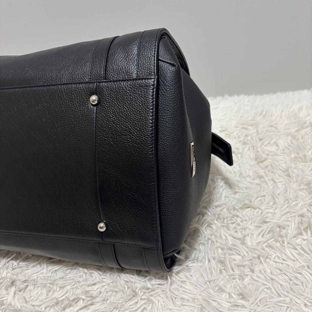 美品✨メルセデスベンツ×ゴールドファイル コラボ ボストンバッグ 本革 牛革